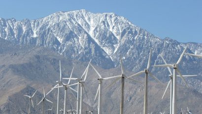 windmill farm in Palm Springs