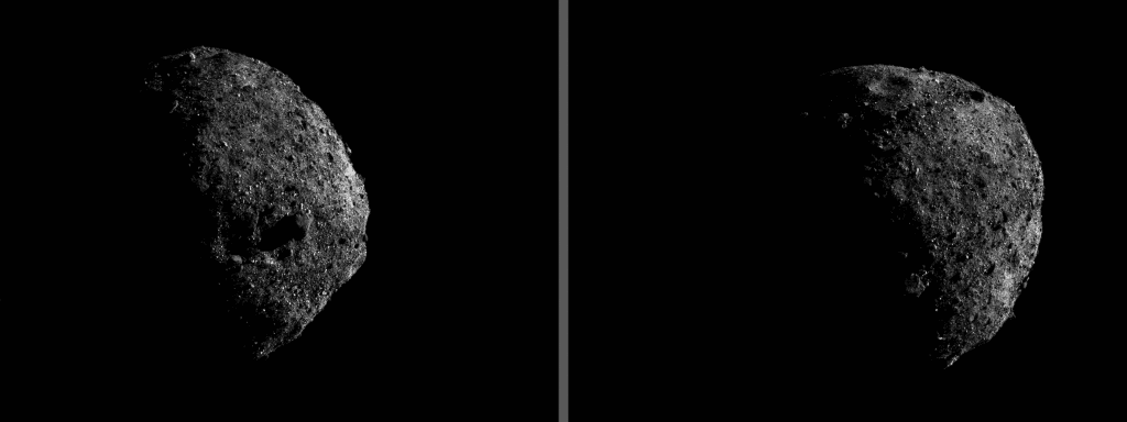 Side by Side - 3D Printing Asteroid