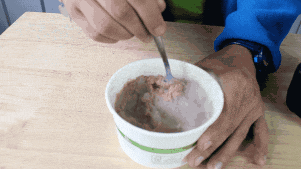 Dry Ice Ice Cream