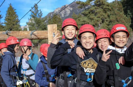 group of kids enjoying summer camp outdoor activities